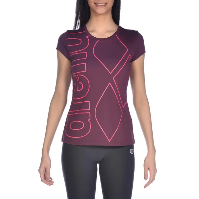 arena-gym-logo-maglia-a-maniche-corte-donna-per-palestra-e-tempo-libero-attivo image 1