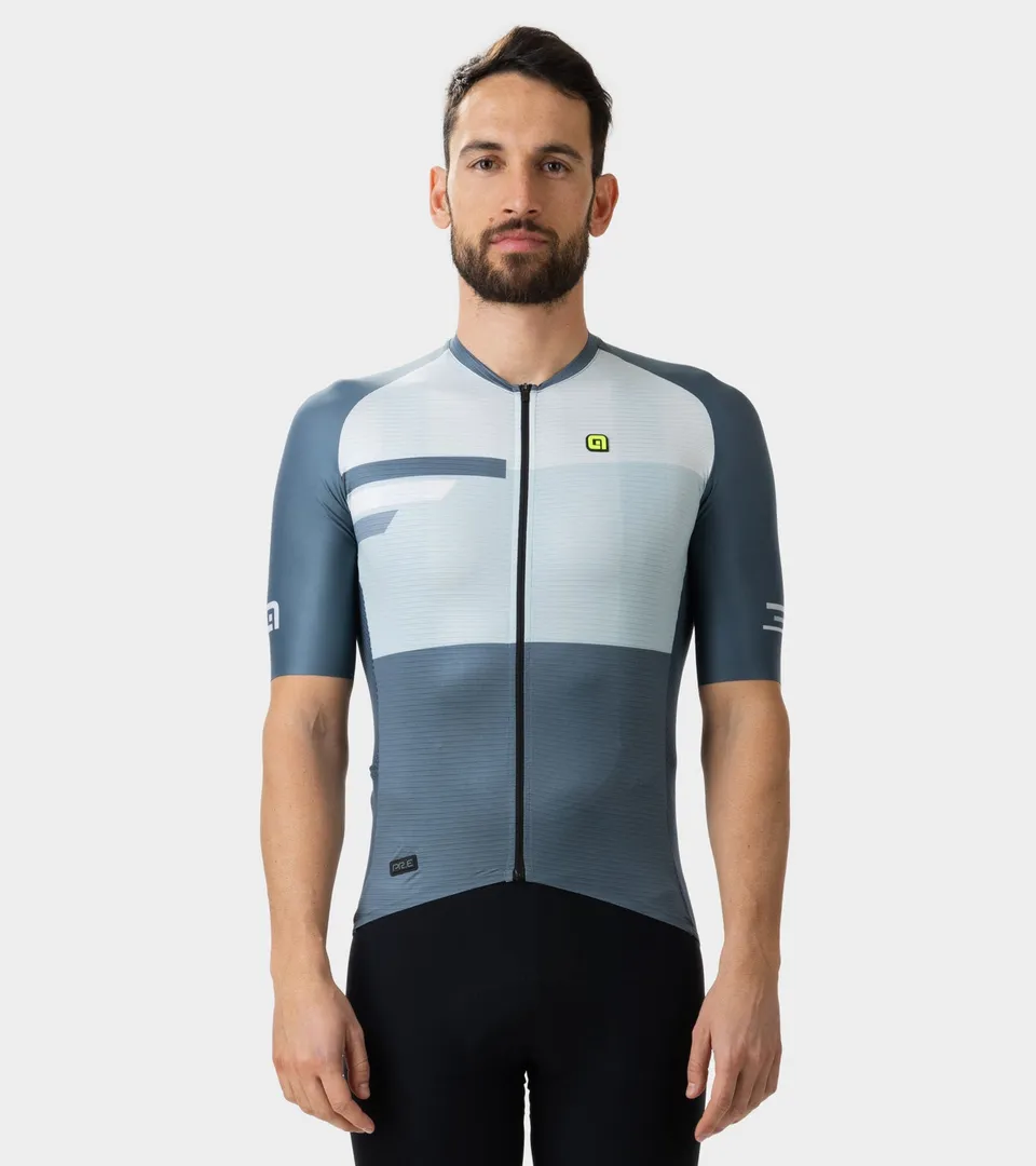 al-cycling-radar-maglia-manica-corta-uomo-jersey-body-mapping-traspirante image 1