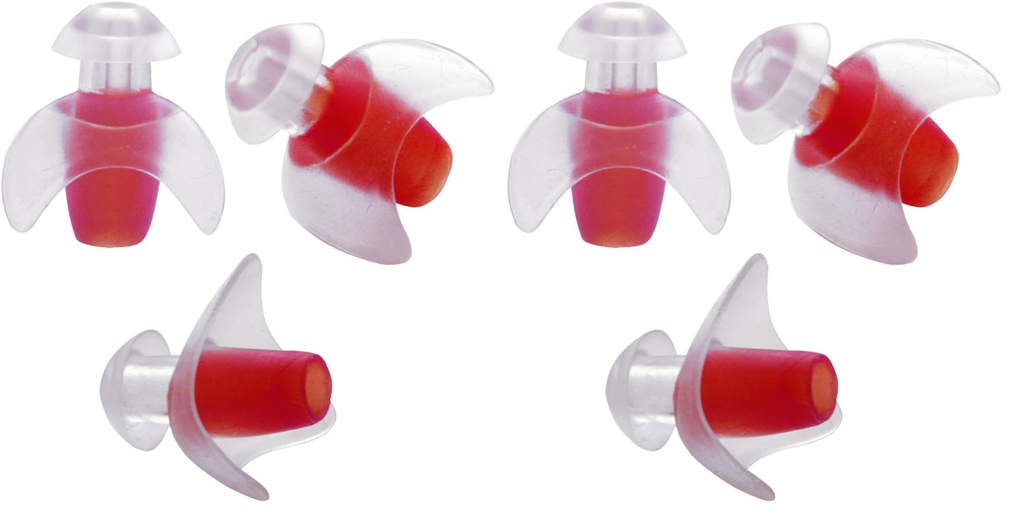 arena-ergo-earplug-tappi-per-orecchie-nuoto-silicone-morbido-unisex-trasparente- image 3