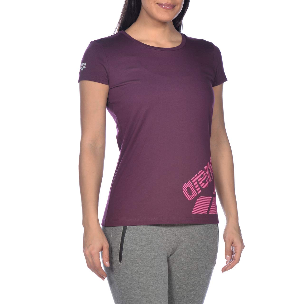 arena-w-tee-logo-driven-maglietta-donna-sportiva image 3