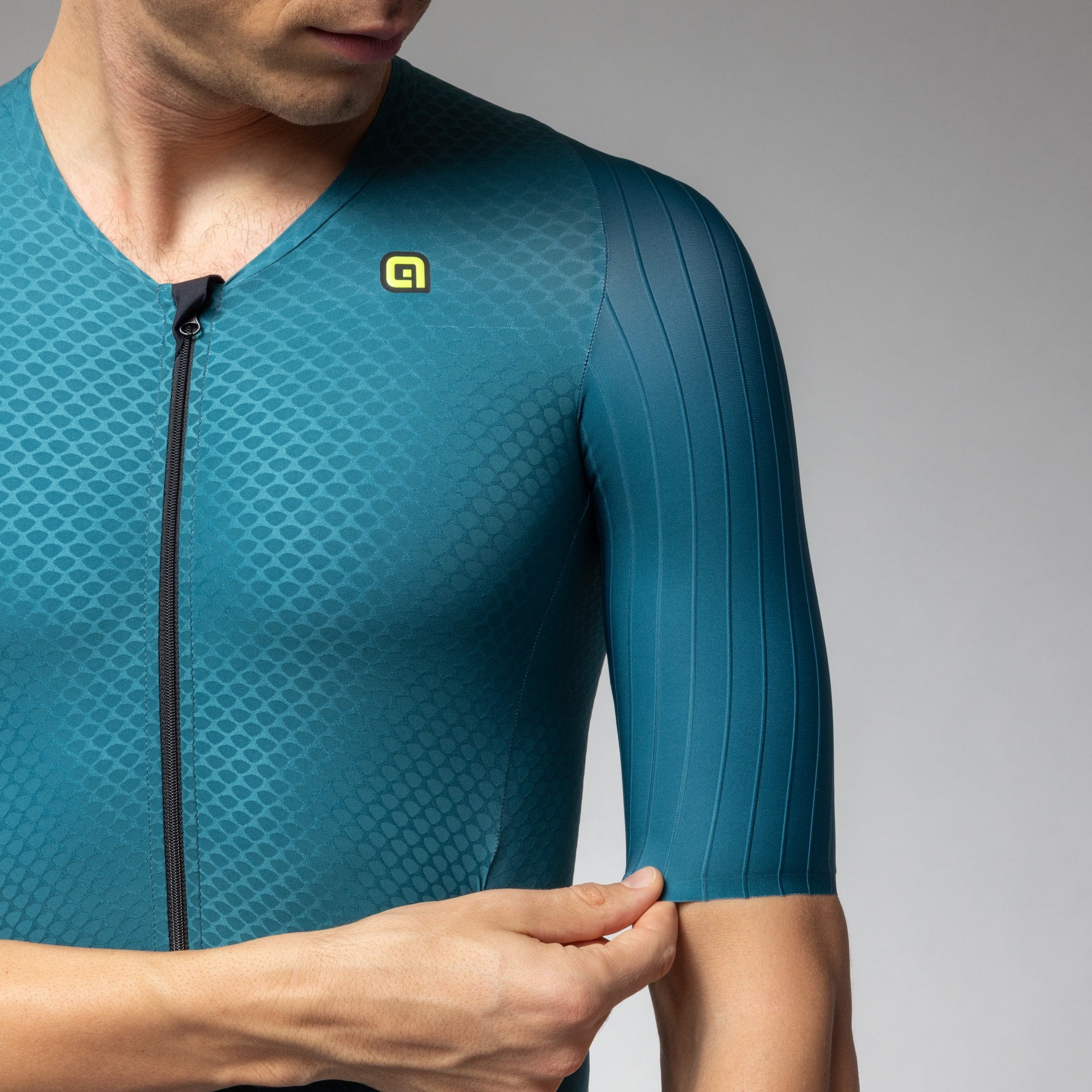 body-triathlon-uomo-al-cycling-eagle-tri-con-cerniera-frontale image 2