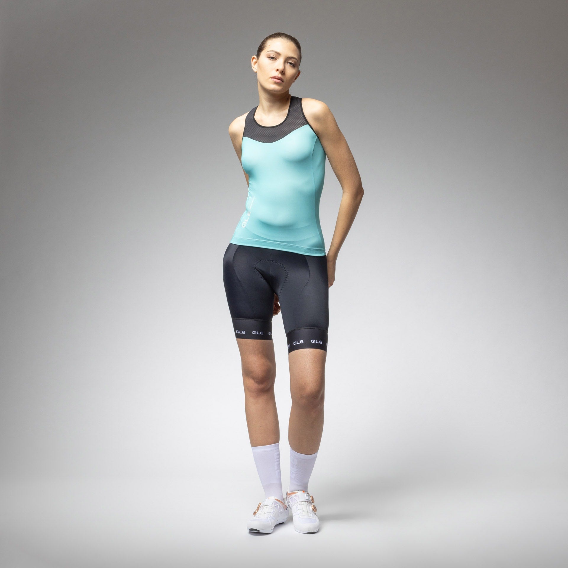 al-cycling-top-donna-color-block-linea-pragma image 8