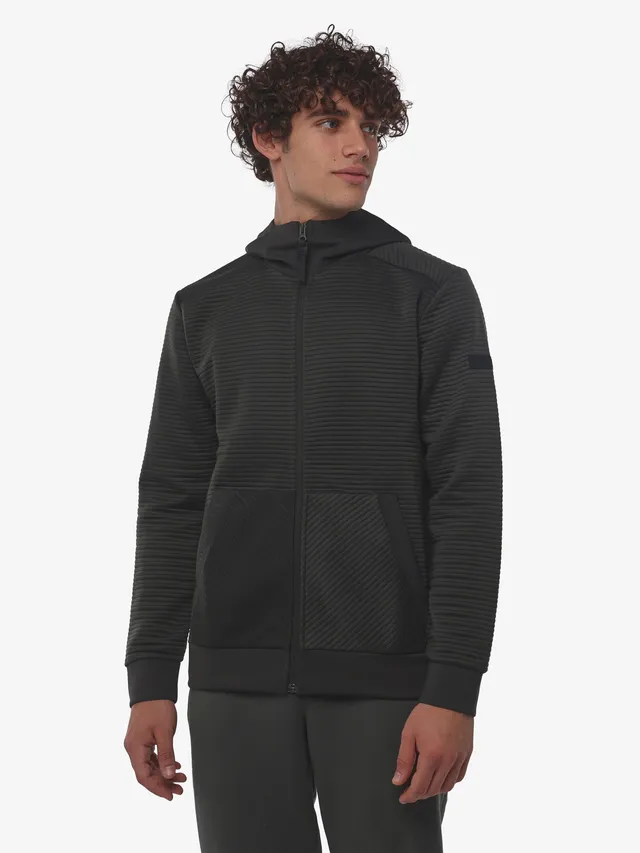 jaked-felpa-volume-con-cappuccio-doppio-tessuto-tasche-con-zip-e-zip-centrale image 1