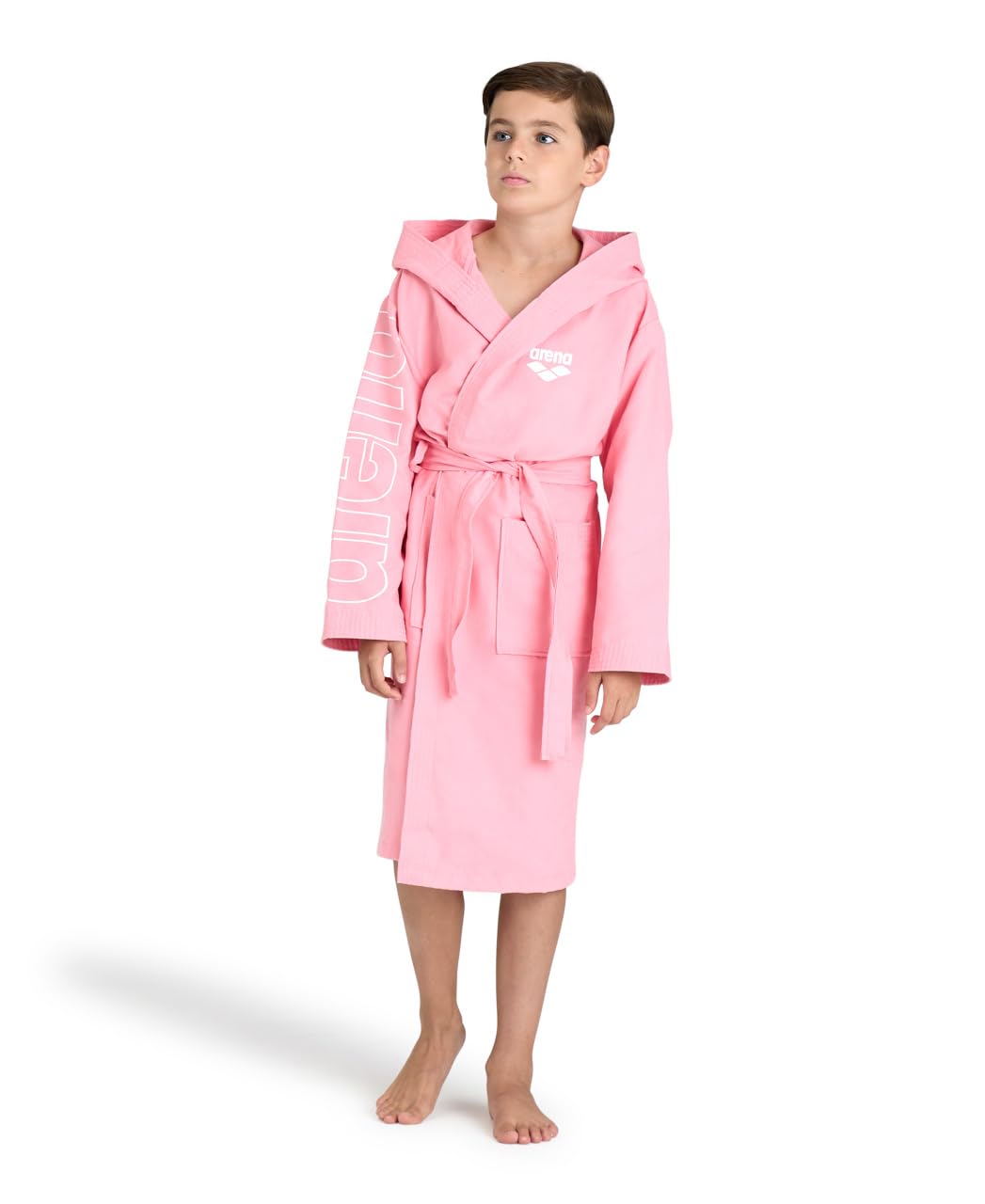 arena-zeal-plus-jr-accappatoio-unisex-per-bambini-e-ragazzi-ideale-per-piscina-e image 8