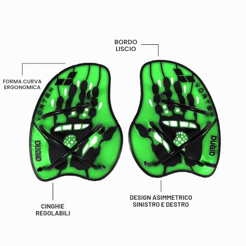 arena-vortex-hand-paddle-palette-da-nuoto-per-allenamento-con-cinturini-regolabi image 8