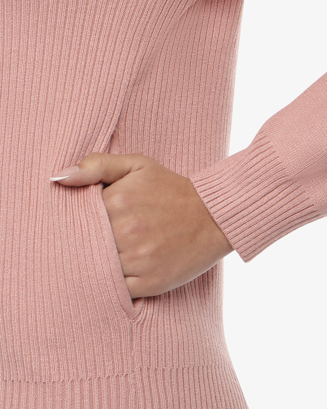 maglia-jaked-cosy-con-cappuccio-seamless-e-cuciture-piatte-donna image 5