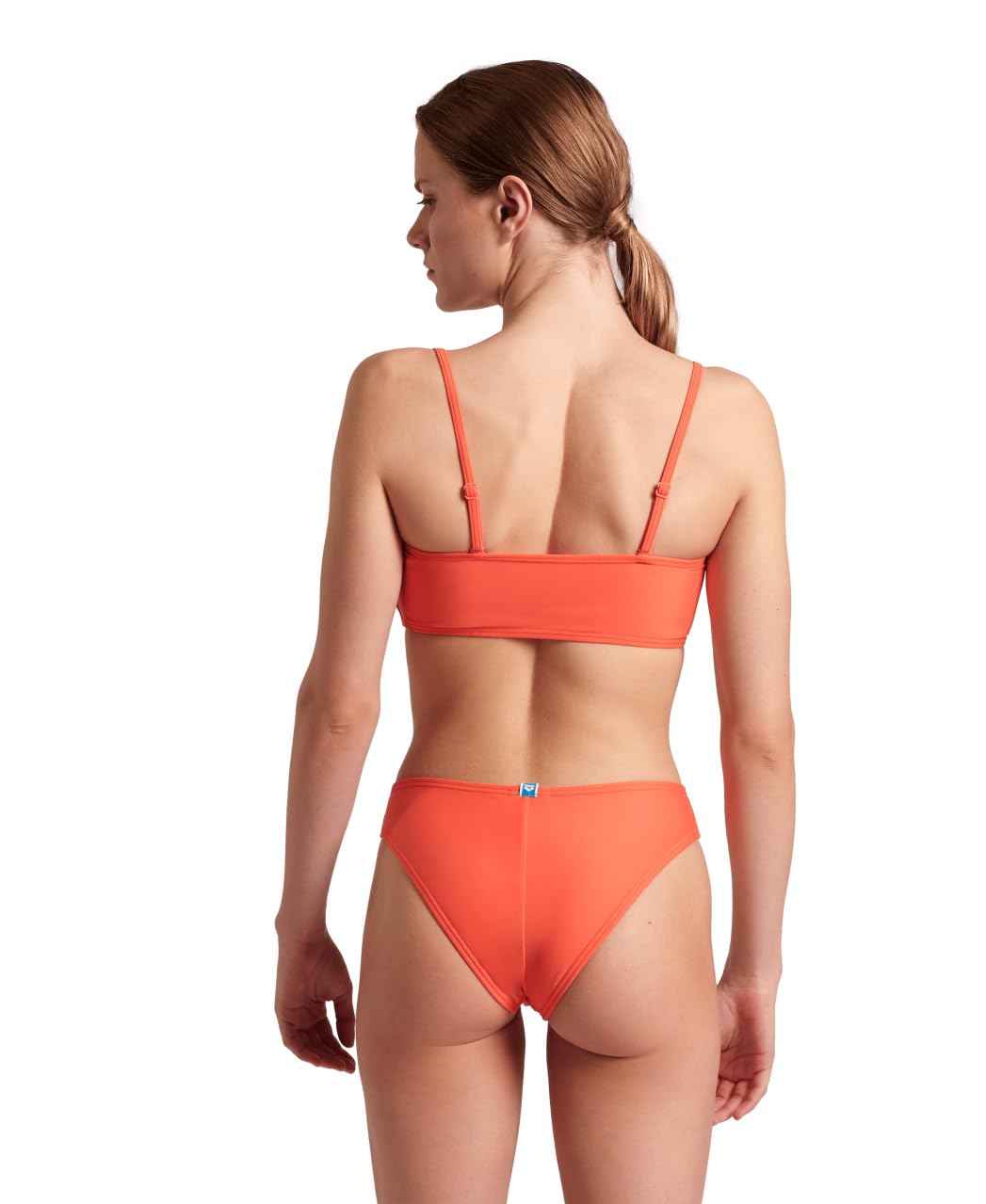 arena-women-s-team-stripe-bikini-bandeau-due-pezzi-donna image 6