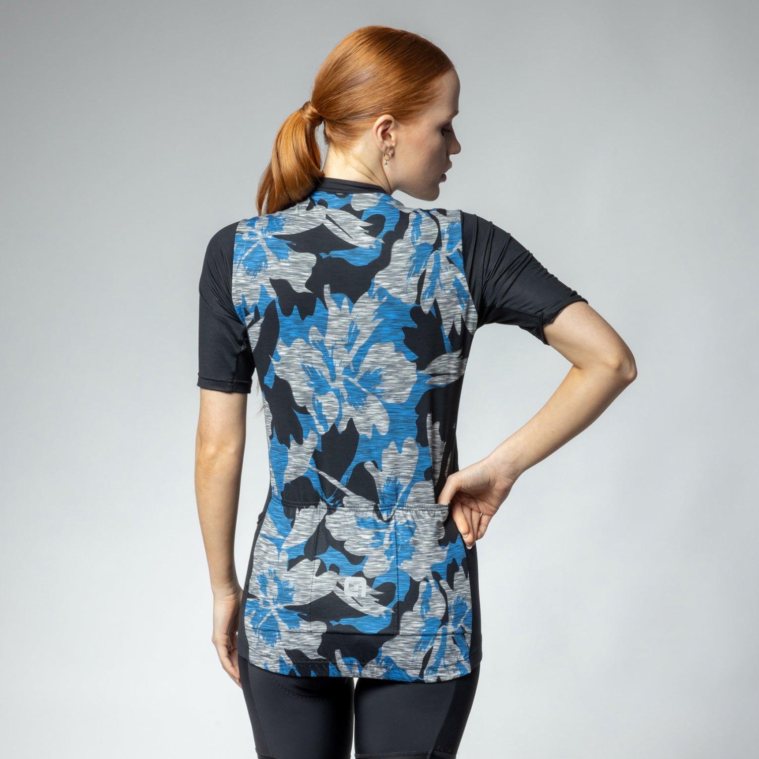 al-cycling-maglia-manica-corta-donna-sunrise-maglia-gravel-con-tasche-multiple image 2