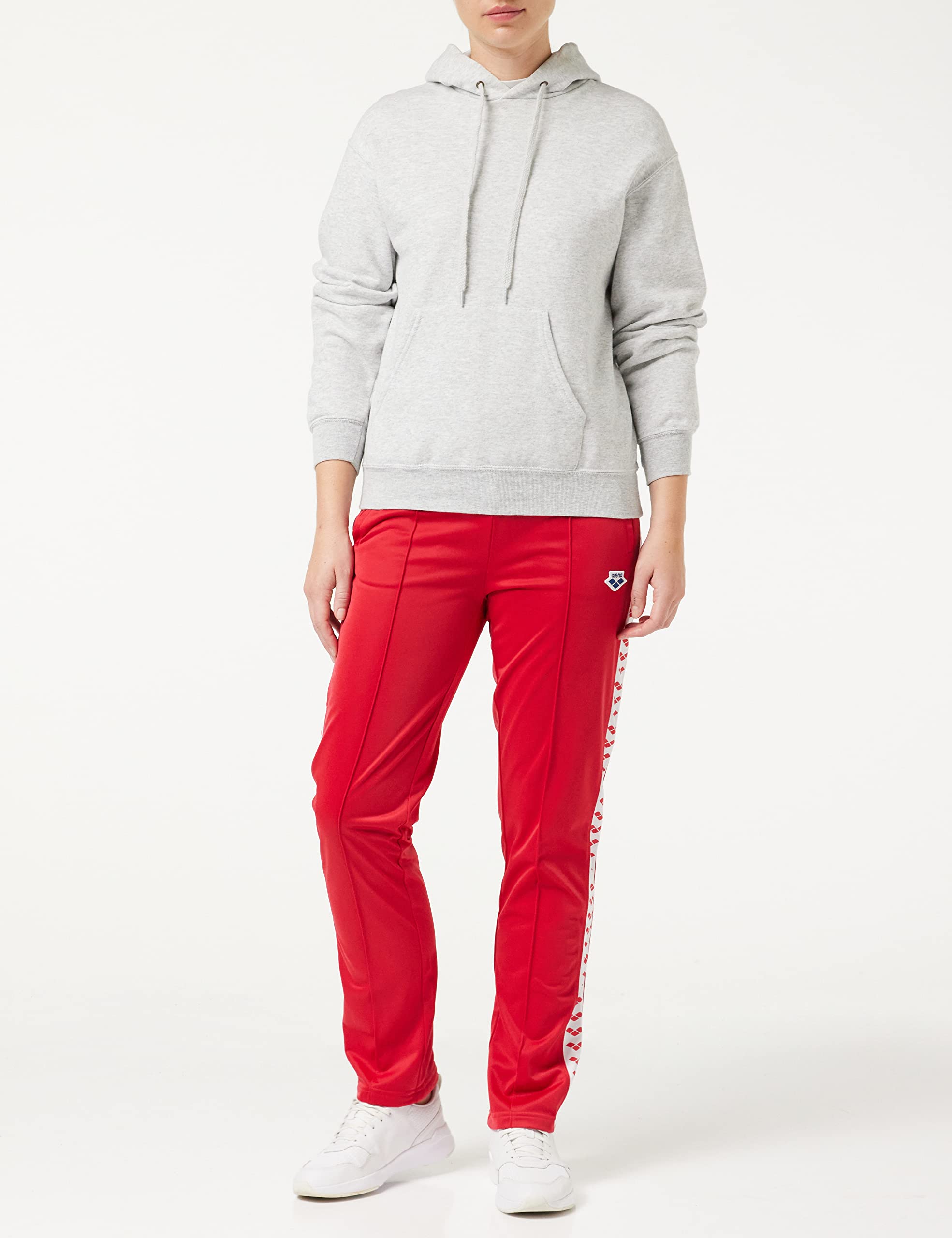 arena-w-straight-team-pant-pantaloni-da-tuta-donna-felpa-con-logo-tessuto-morbid image 2