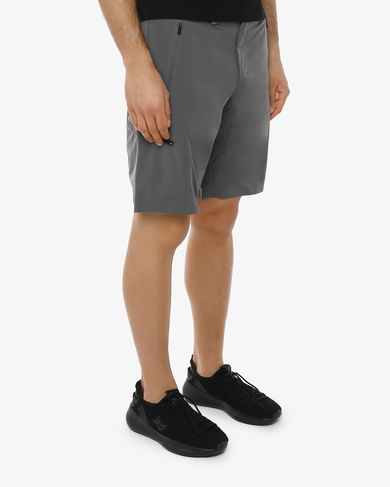jaked-shorts-sportswear-spinnaker-shorts-tecnici-con-aree-laserate-e-zip image 2