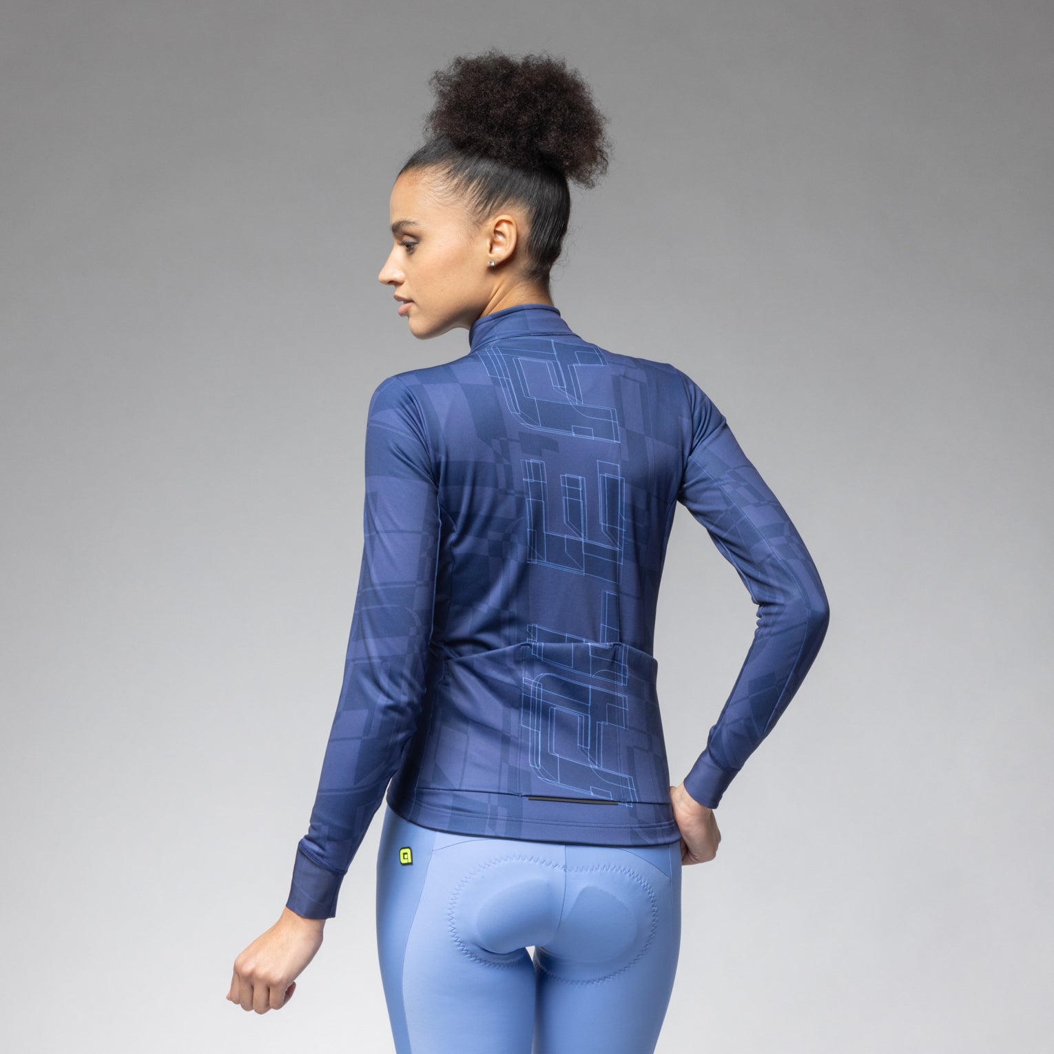 al-cycling-maglia-manica-lunga-donna-schema-jersey-invernale-per-allenamenti image 2