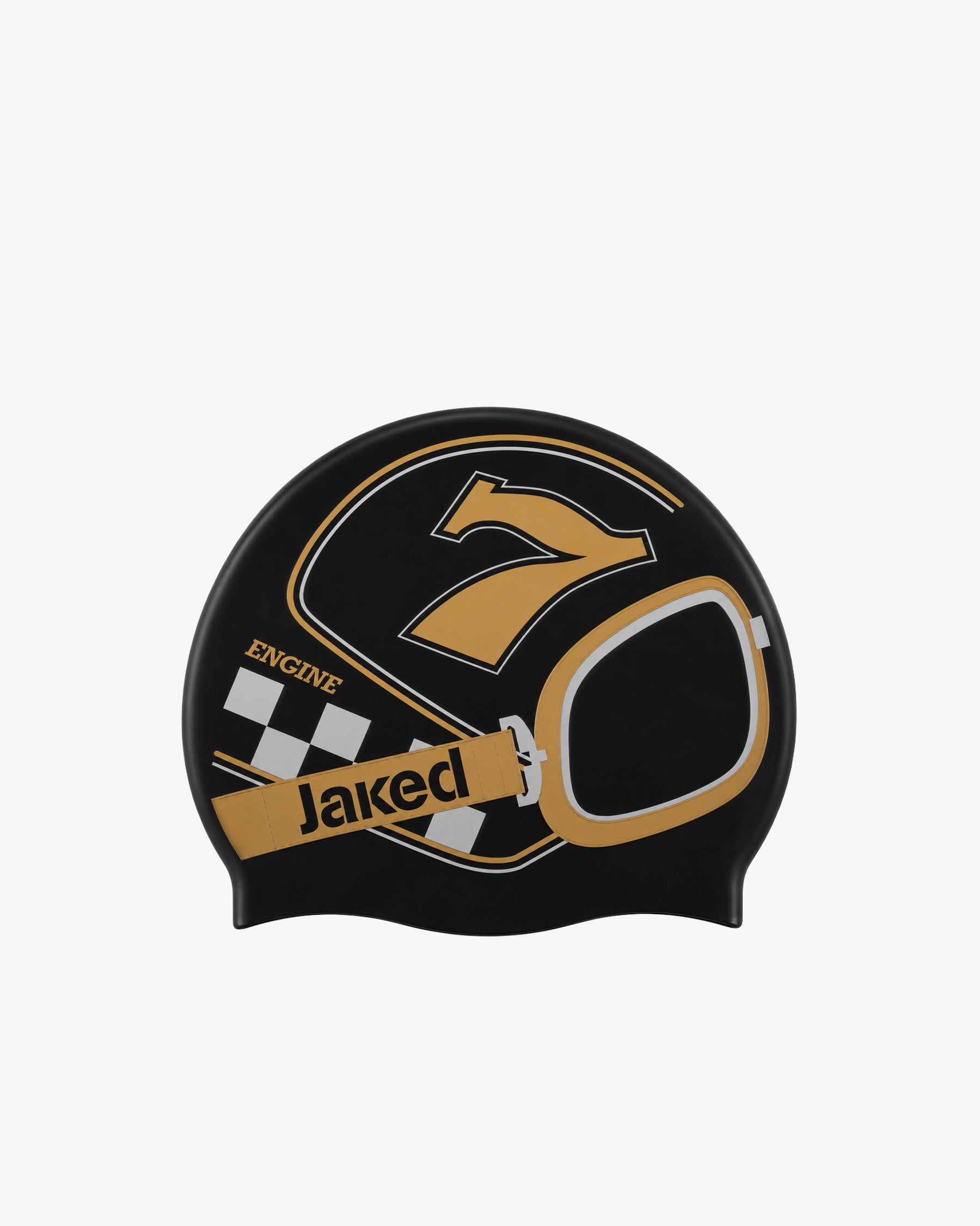jaked-cafe-racer-cuffia-da-nuoto-stile-retr-e-protezione-per-capelli-in-piscina image 2