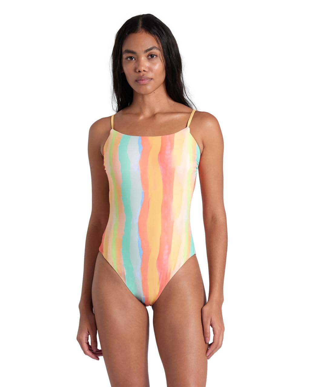 arena-women-s-arena-water-print-swimsuit-costume-intero-donna-con-coppe-removibi image 7