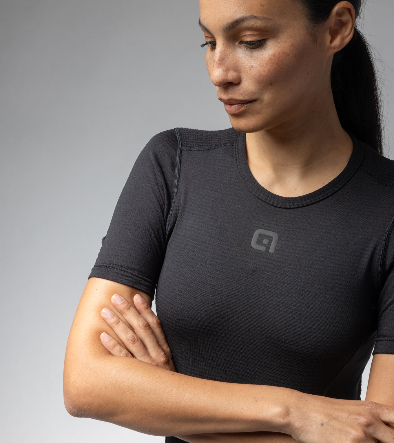 al-cycling-sottomaglia-manica-corta-donna-grid-intimo-tecnico-in-polartec-power- image 4