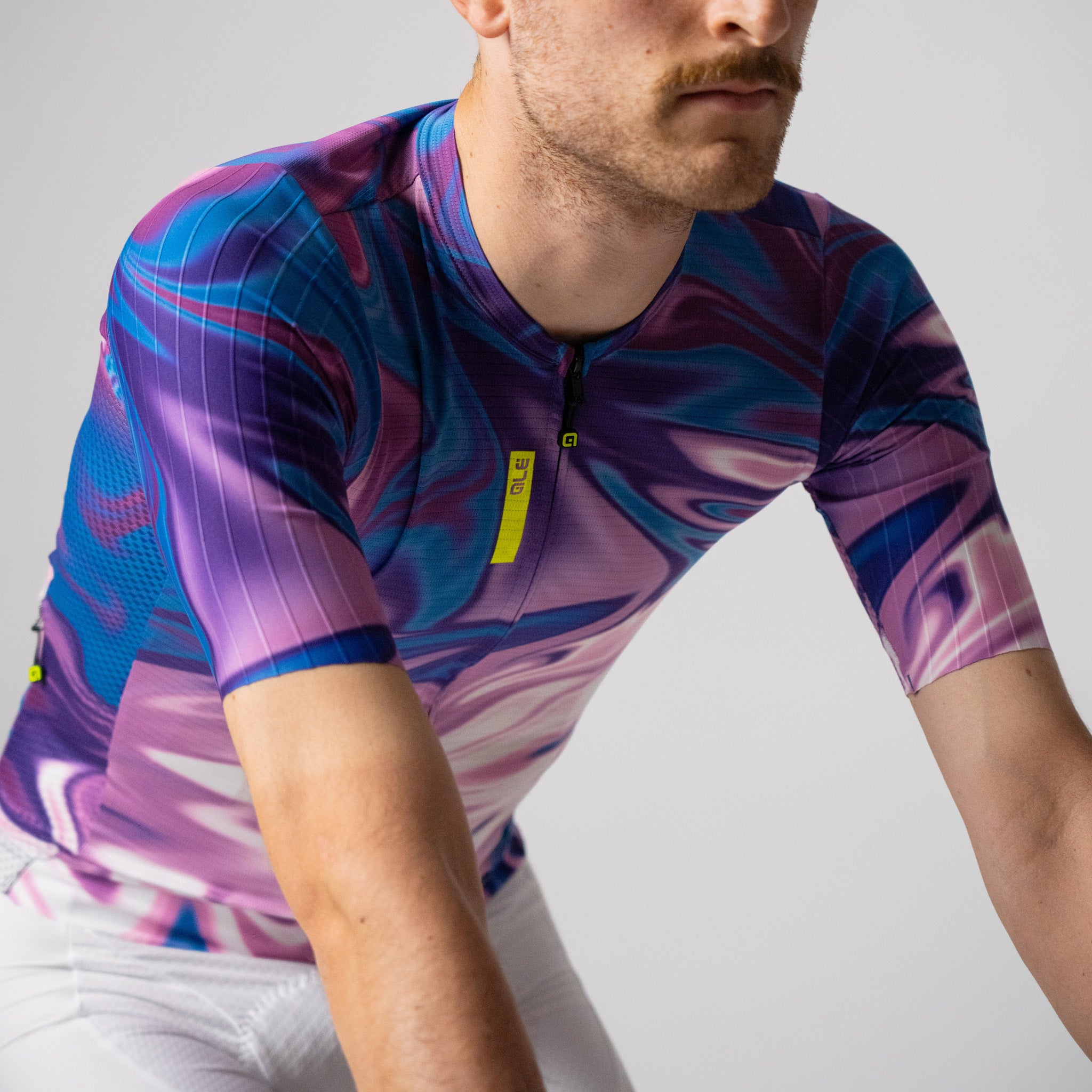 al-cycling-maglia-manica-corta-uomo-smoothie-110-g-con-body-mapping image 2