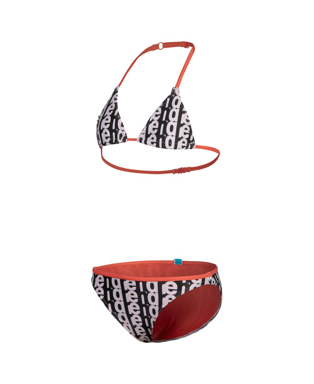 arena-monogram-triangle-bikini-due-pezzi-bambine-e-ragazze-costume-da-bagno-con- image 1