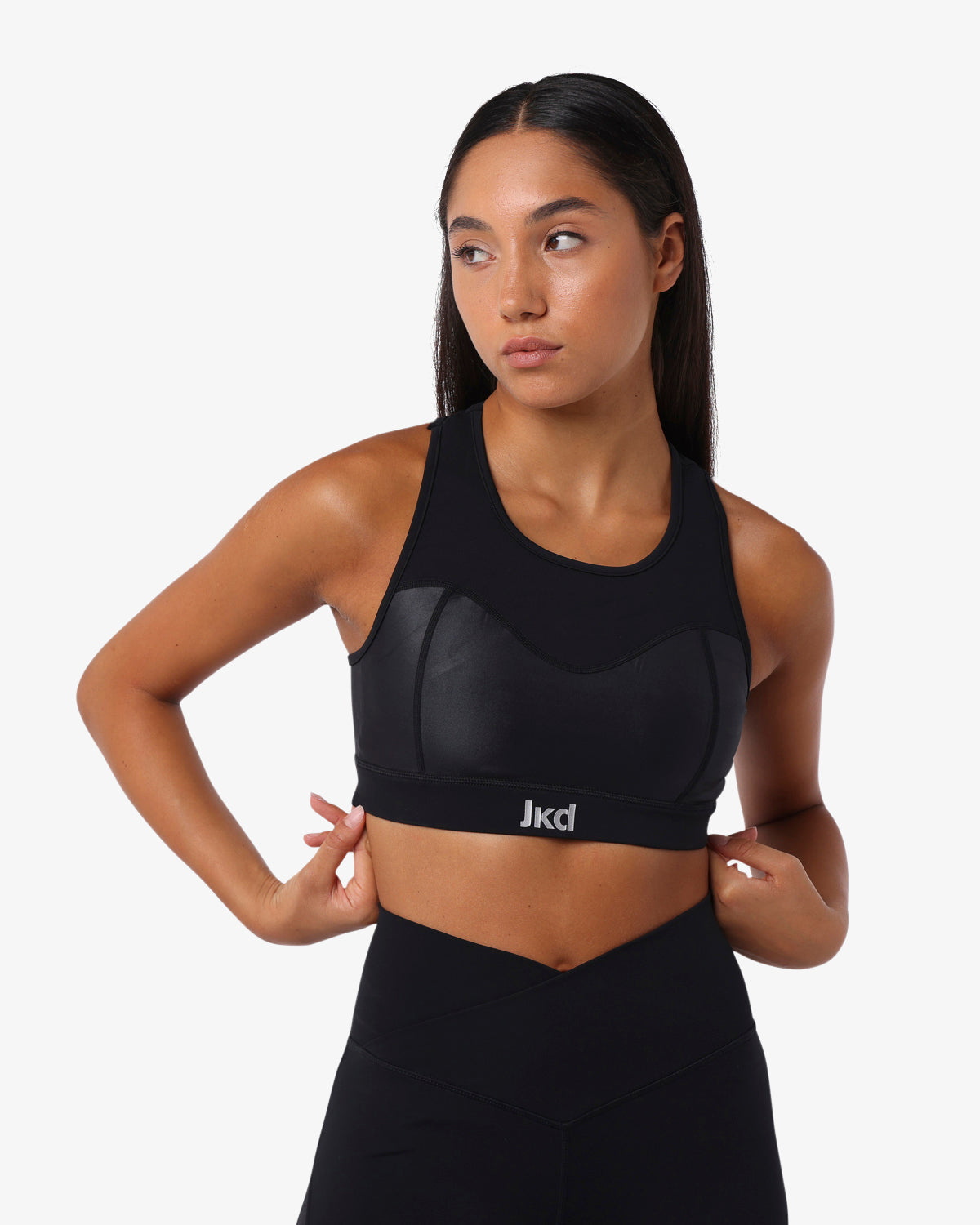 jaked-shiny-top-a-spallina-stretta-donna-preformato-poliestere-elasticizzato image 6
