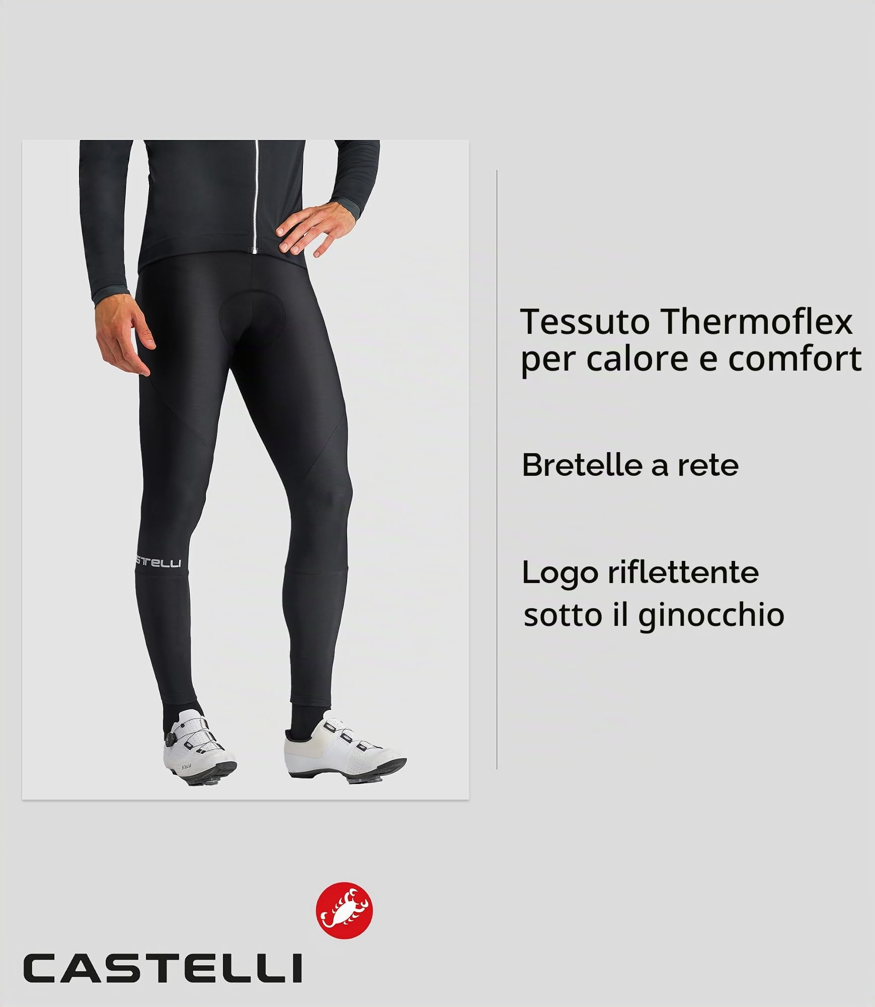 castelli-entrata-bibtight-leggings-uomo-da-ciclismo-con-bretelle image 4