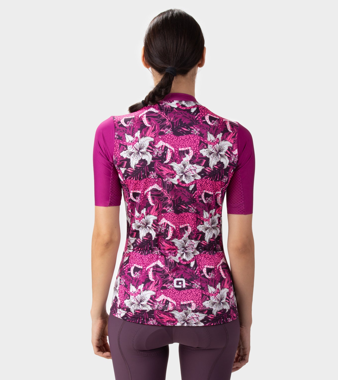 al-cycling-hibiscus-maglia-manica-corta-donna-jersey-traspirante-con-pannello-in image 8
