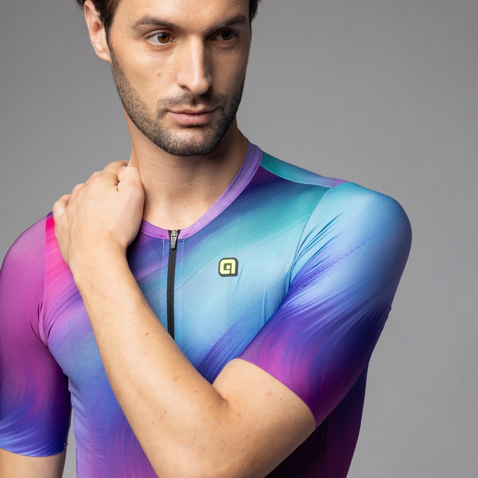 al-cycling-maglia-manica-corta-uomo-aurora-maglia-ciclismo-uomo image 3