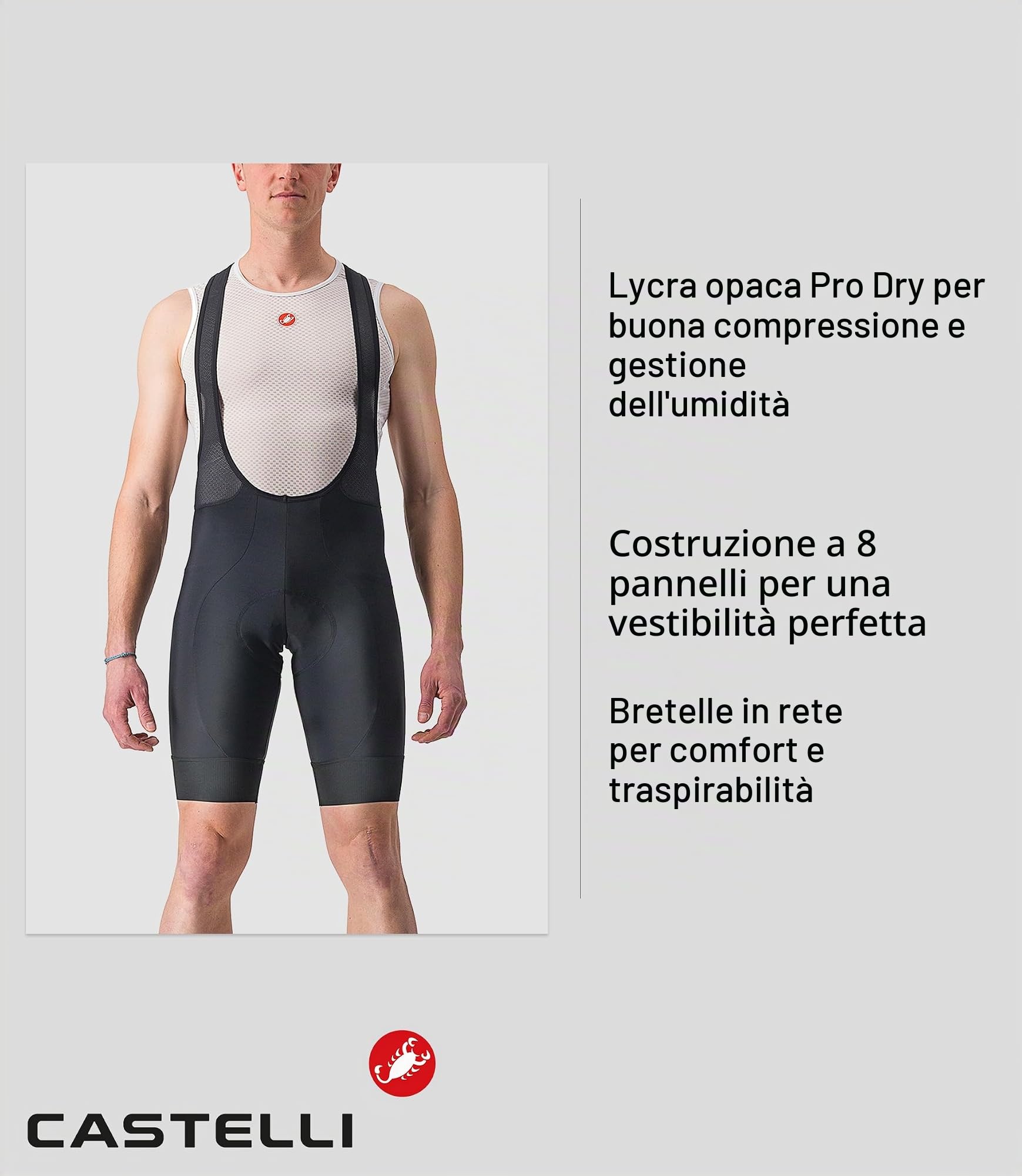 castelli-entrata-2-bibshort-pantaloncini-da-ciclismo-uomo-con-bretelle image 3