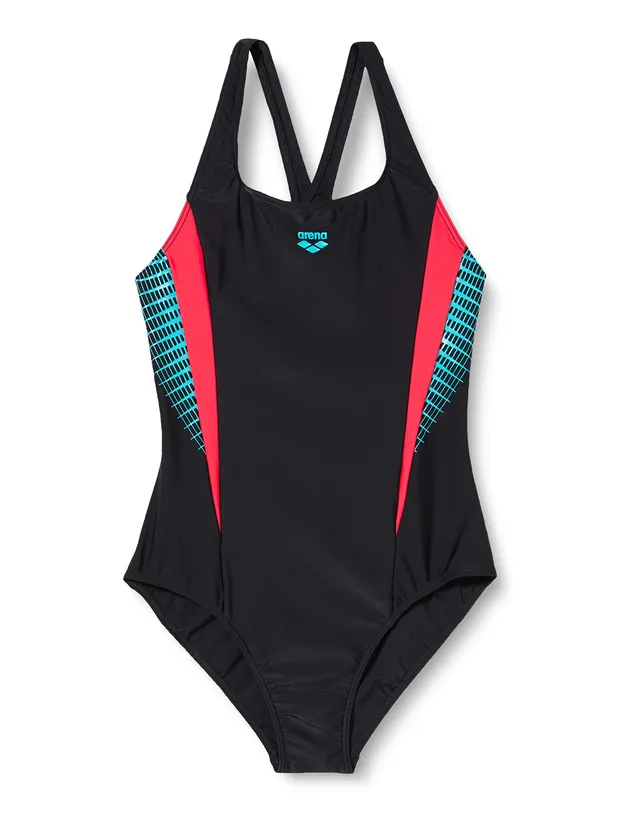 arena-w-threefold-v-back-one-piece-costume-intero-donna image 1