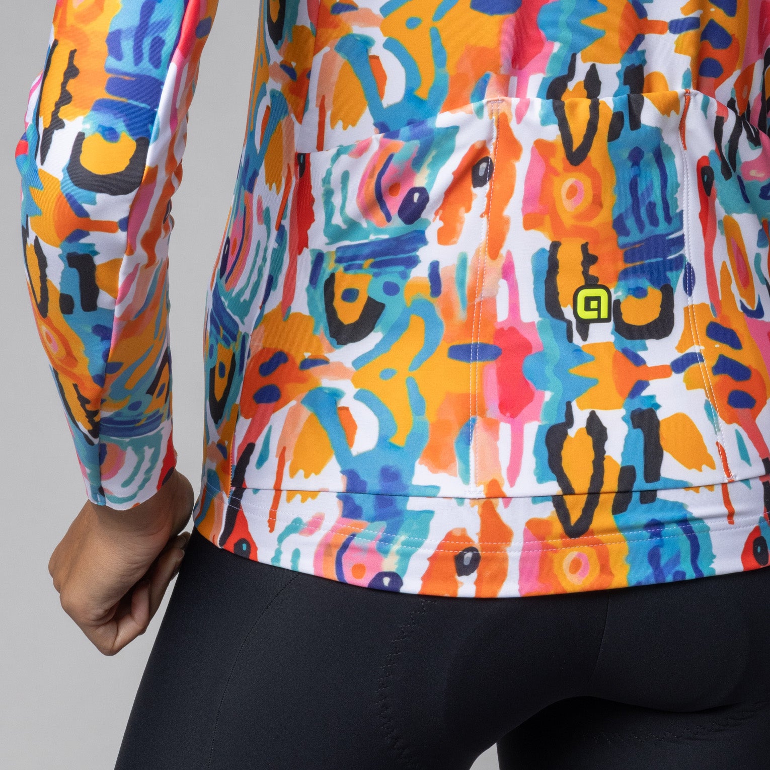 al-cycling-maglia-manica-lunga-donna-tribal image 5