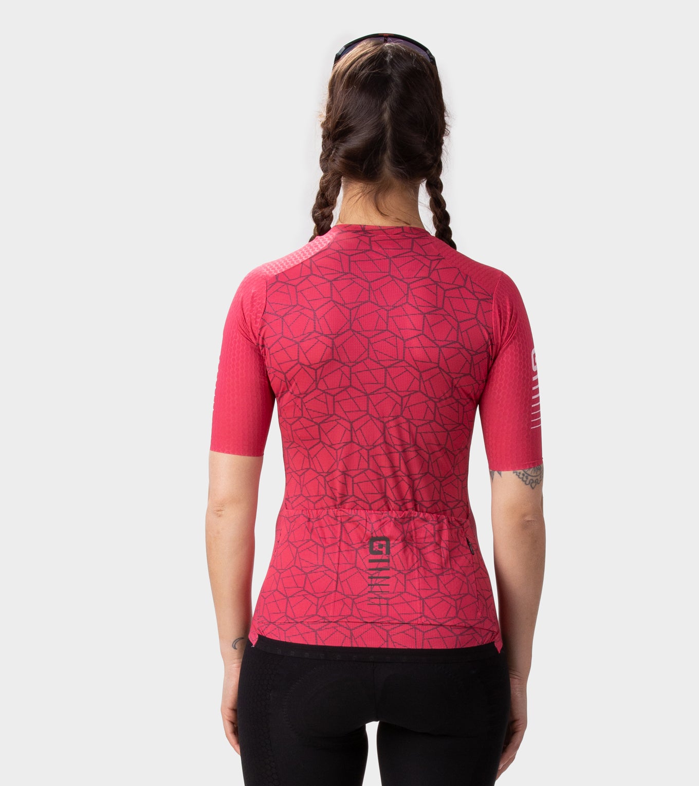 al-cycling-maglia-manica-corta-donna-velocity-jersey-aerodinamica-con-tecnologia image 2