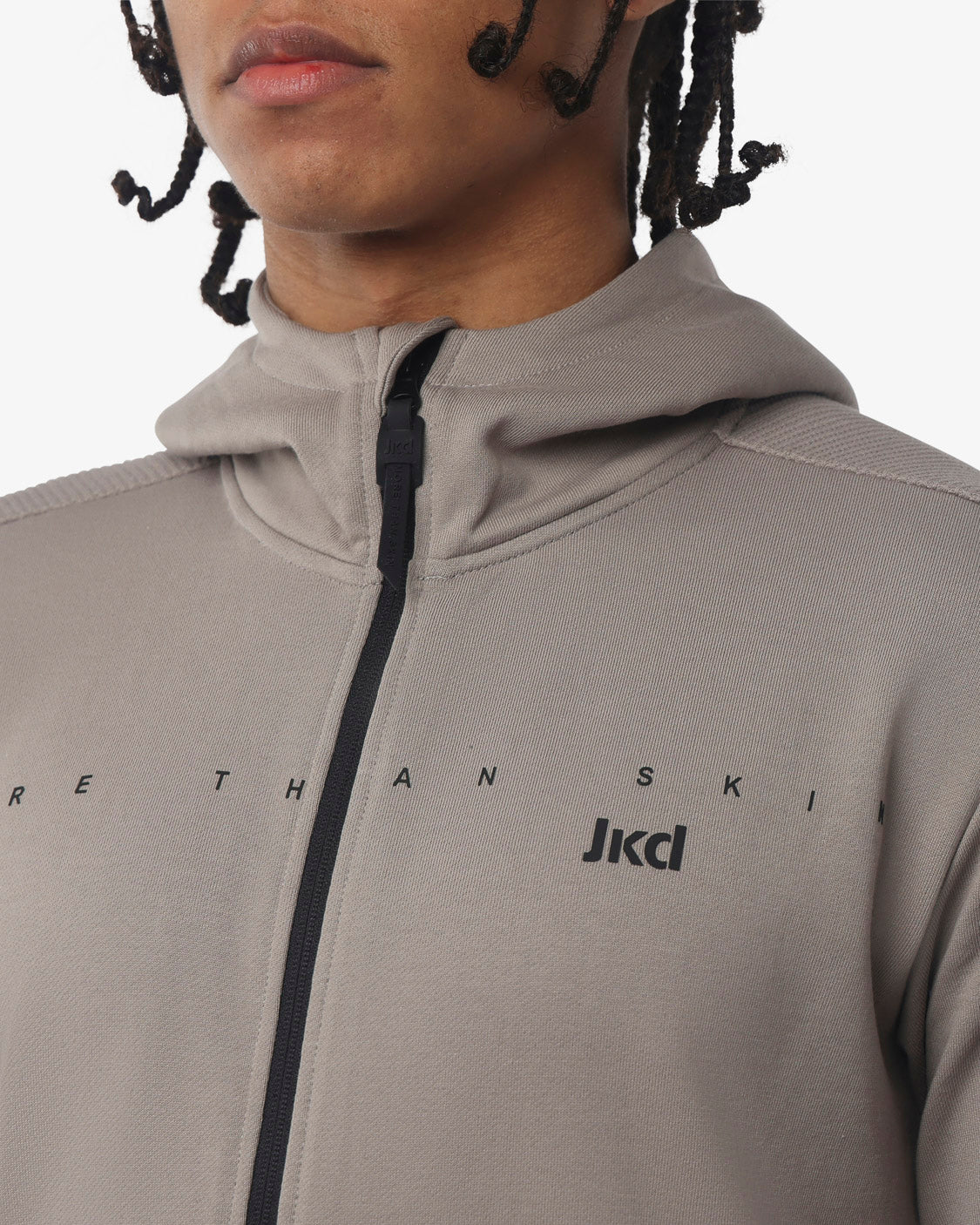 jaked-felpa-full-zip-cappuccio-kotton-mix-felpa-uomo-in-cotone-con-inserti-in-re image 5