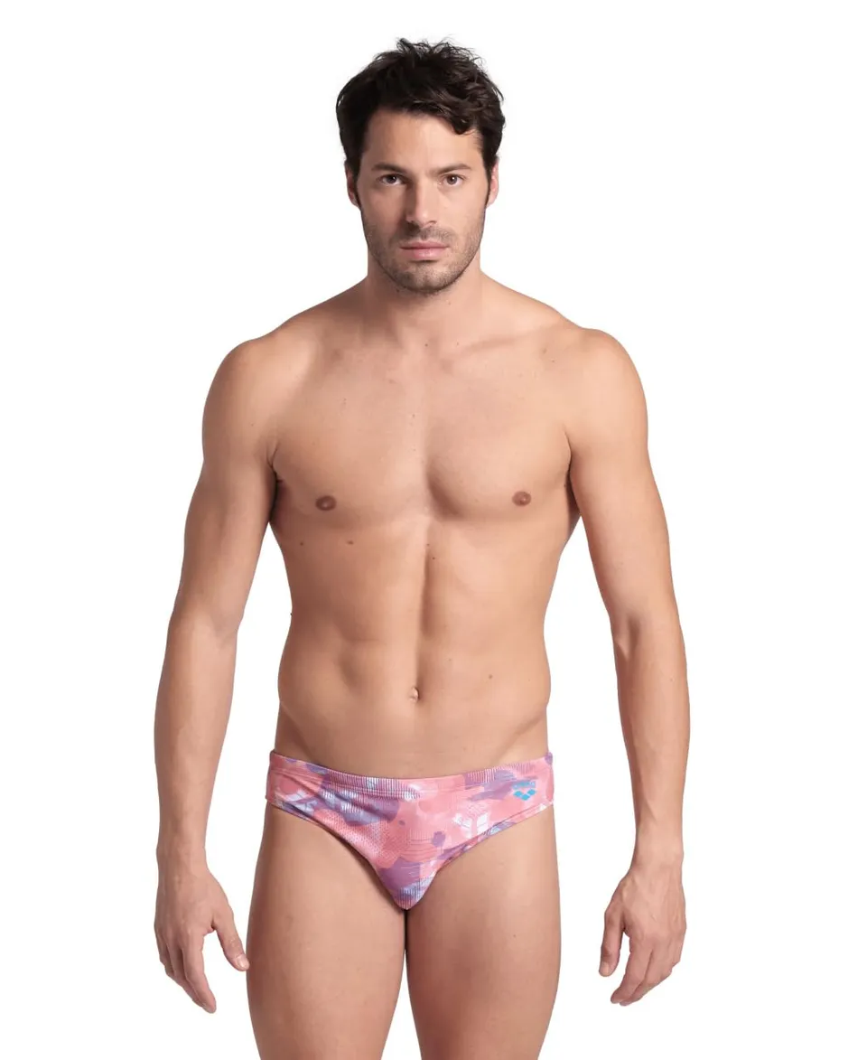 arena-shattered-glass-maxlife-brief-costume-da-bagno-uomo-slip-in-maxlife image 1