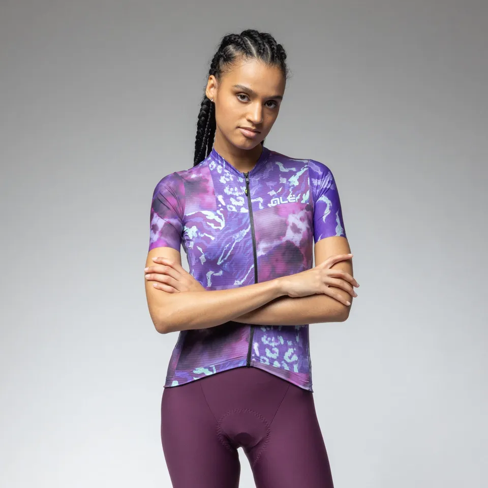 al-cycling-maglia-manica-corta-donna-linfa image 1
