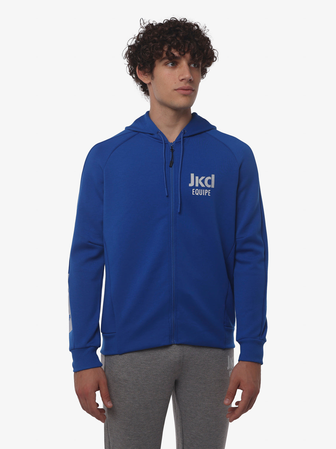 felpa-jaked-equipe-felpa-con-cappuccio-e-zip-stile-urbano-donna image 3