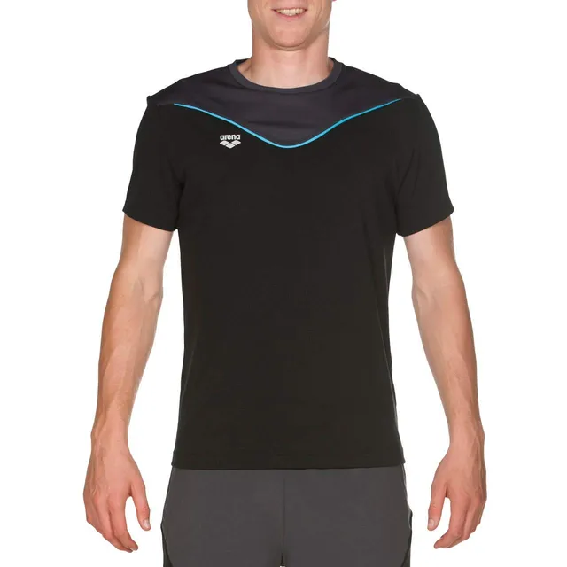 arena-m-gym-s-s-panel-maglia-uomo-t-shirt-palestra-traspirante image 1