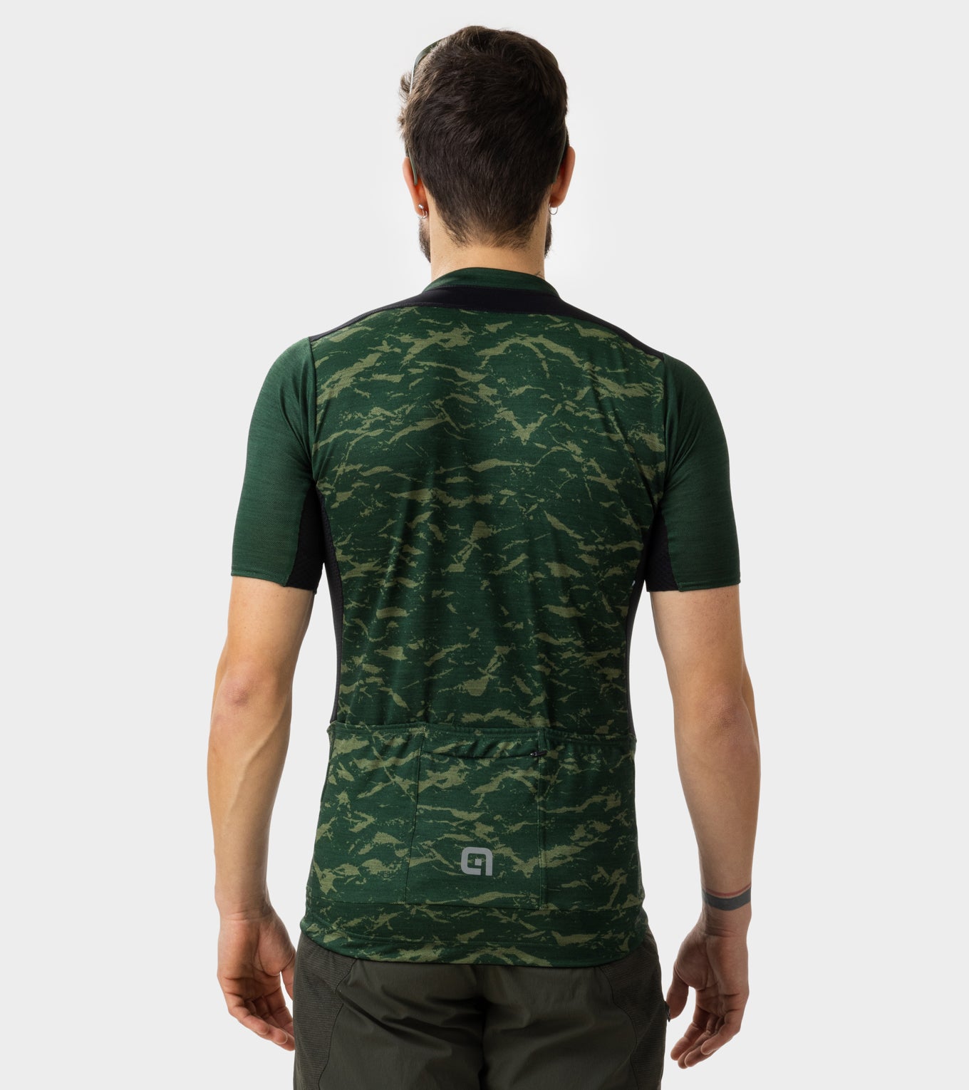 al-cycling-earth-maglia-manica-corta-uomo-lana-merinos-gravel image 2