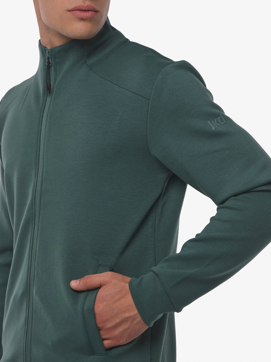jaked-easy-next-felpa-full-zip-uomo-felpa-tecnica-per-movimento-e-comfort-quotid image 7