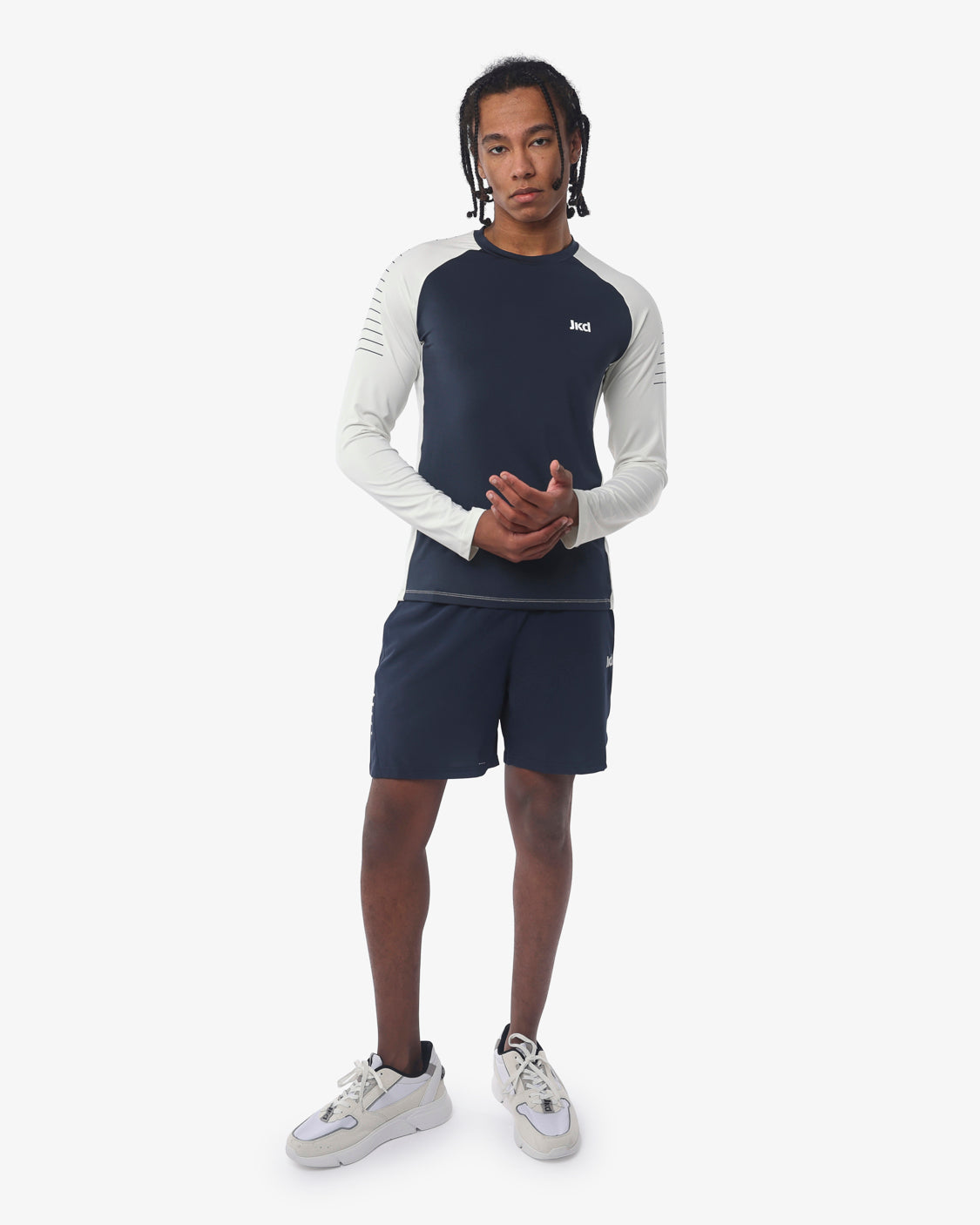 jaked-shorts-2-in-1-activewear-thunder-shorts-con-boxer-interno-tessuto-elastici image 3