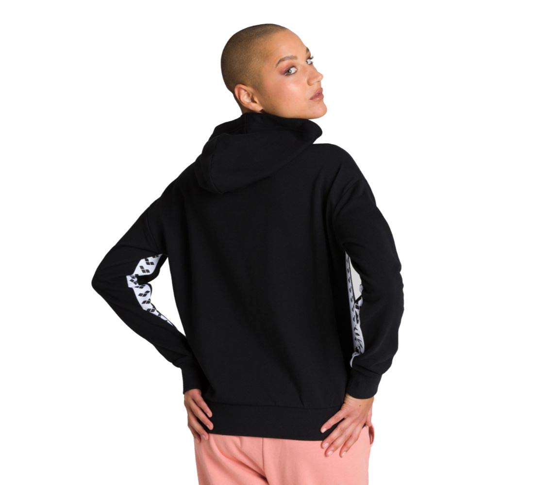 arena-felpa-con-cappuccio-team-hoodie-donna-stile-streetwear-retr-cotone-felpato image 3