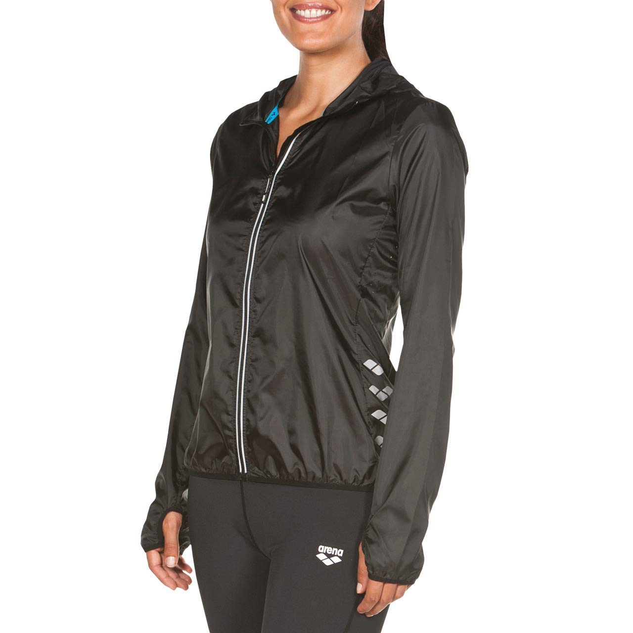 arena-w-run-windbreaker-jkt-giacca-antivento-donna image 2