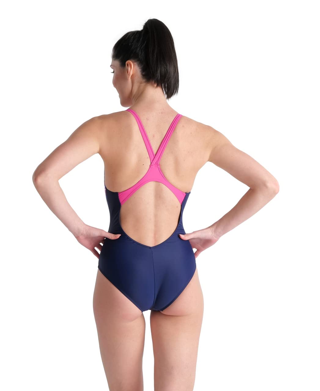 arena-women-s-swimsuit-v-back-placement-costume-intero-donna image 7