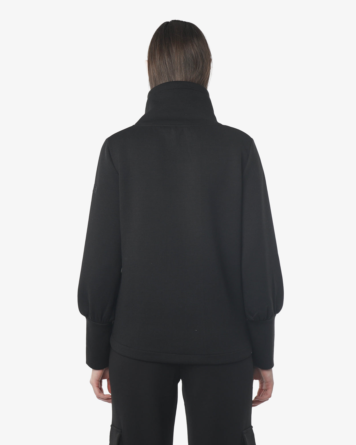 jaked-felpa-arctic-donna-felpa-con-collo-alto-in-scuba-leggero-polsi-alti-e-mani image 6