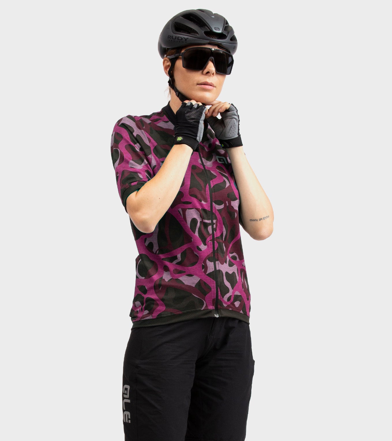 al-cycling-maglia-manica-corta-donna-woodland image 7