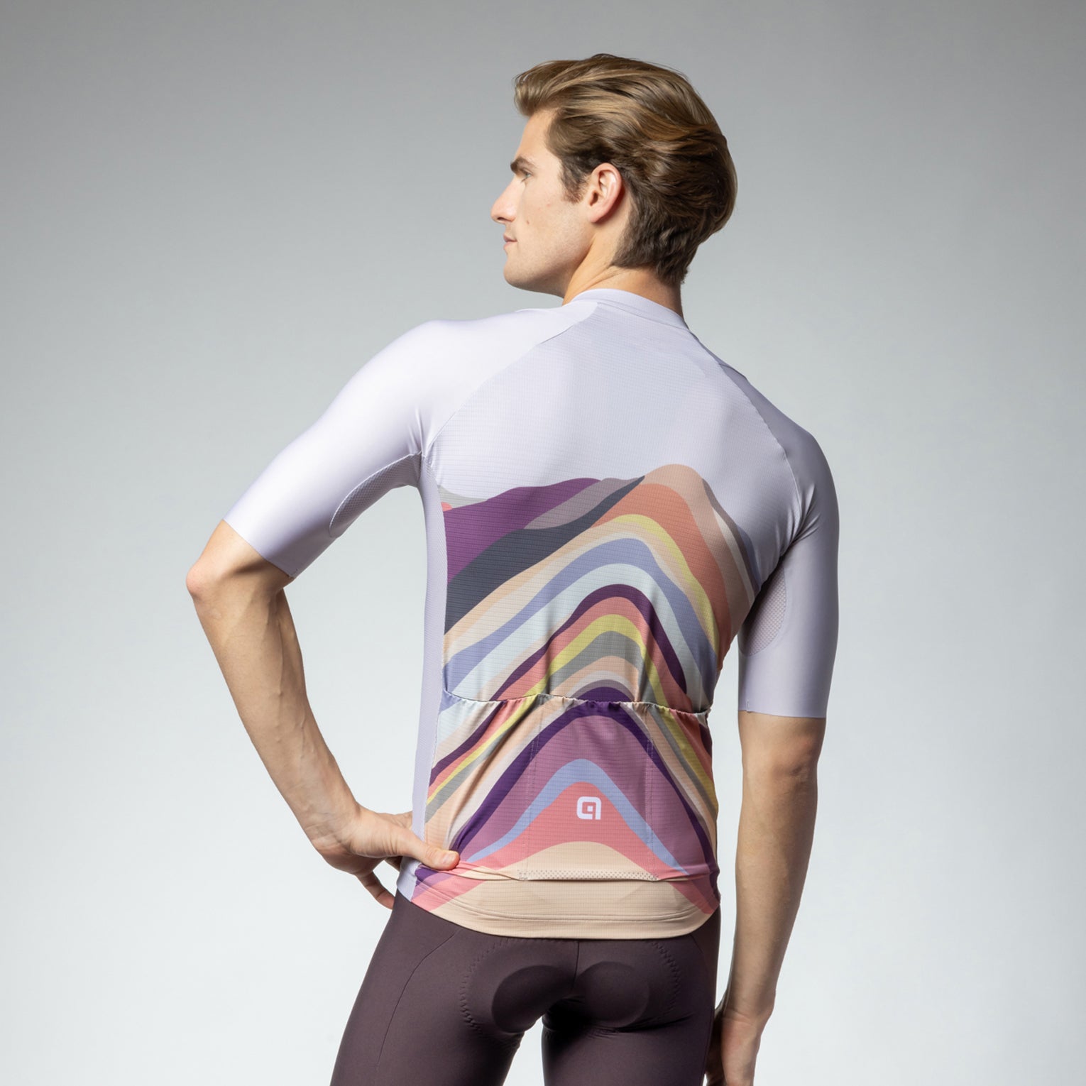 al-cycling-maglia-manica-corta-uomo-rainbow-collezione-pre-eco-friendly image 2
