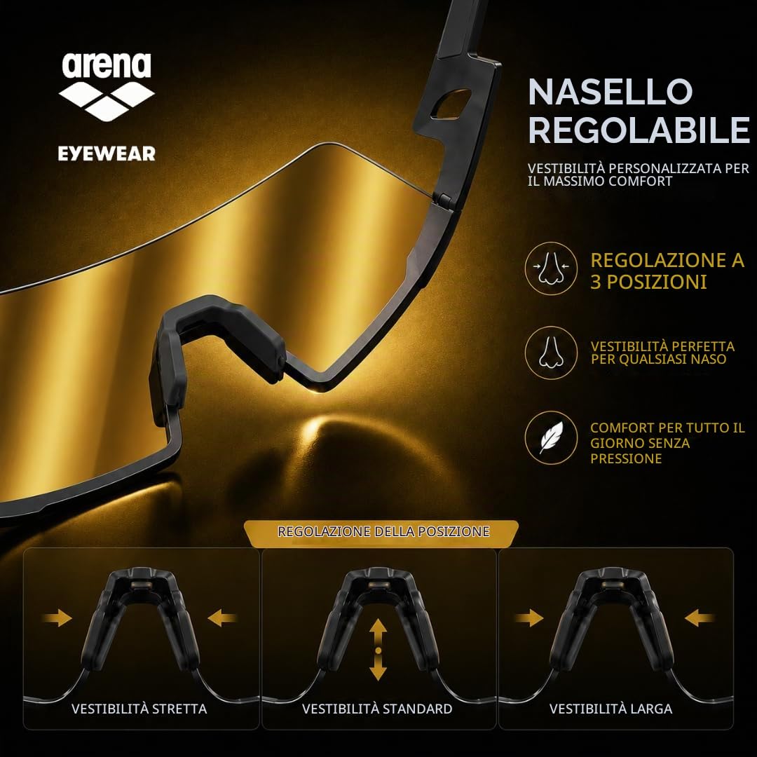 arena-fulmine-occhiali-da-sole-sportivi-montatura-flessibile-protezione-uv-nasel image 7