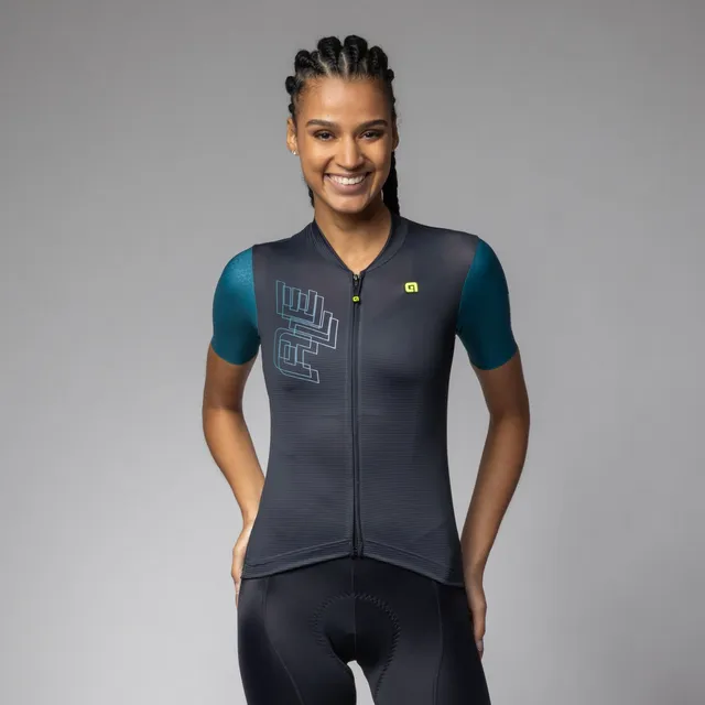 al-cycling-maglia-manica-corta-donna-follow-me-jersey-ciclismo-in-mesh-aperto image 1