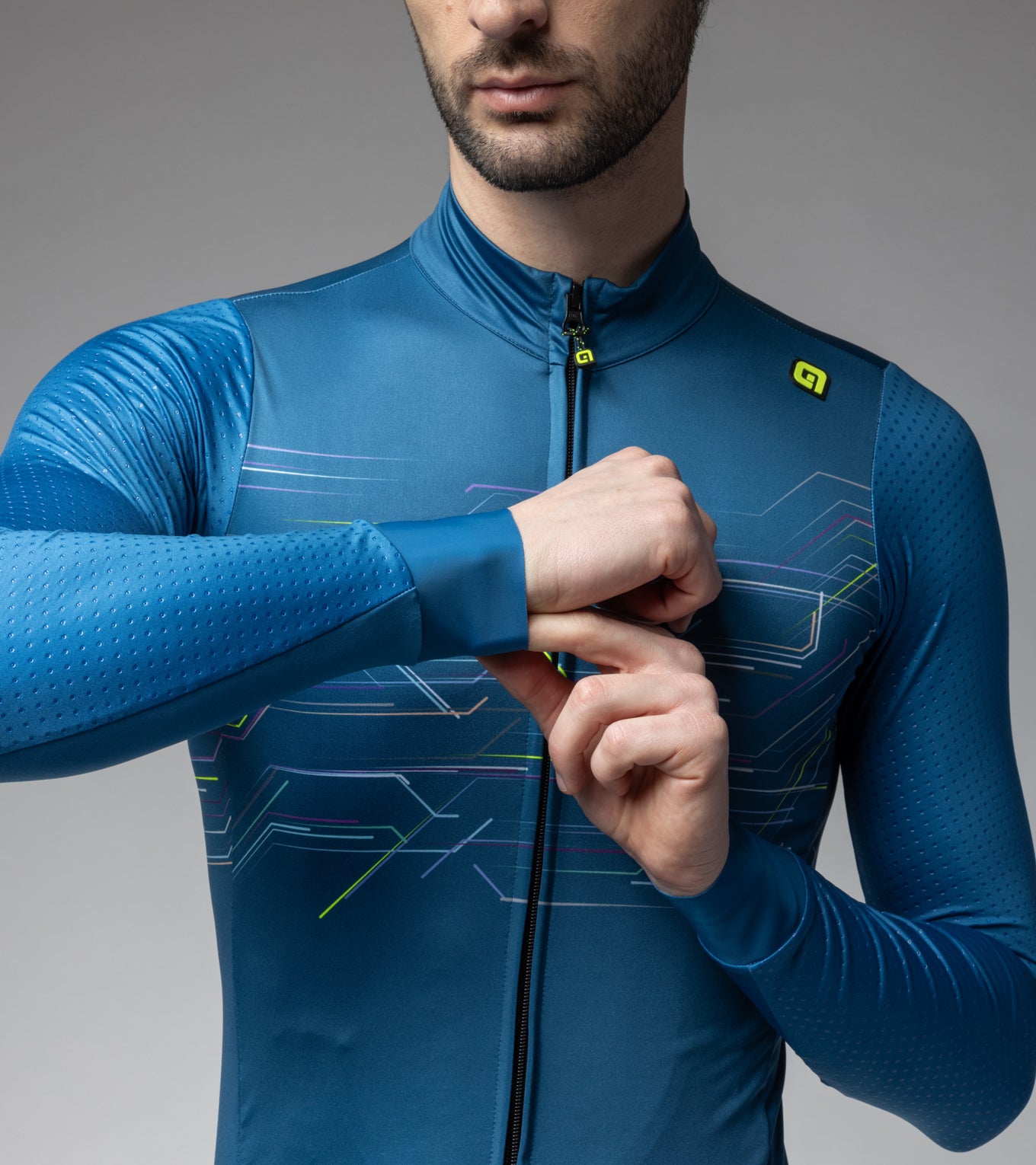 al-cycling-maglia-manica-lunga-uomo-megabyte-jersey-termico-fit-ergonomico-per-a image 4