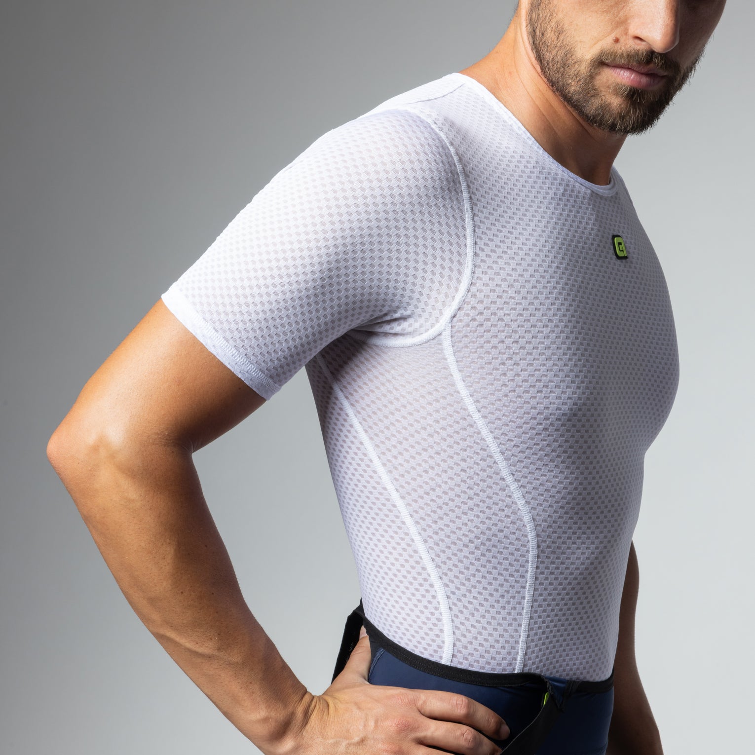 al-cycling-velo-active-sottomaglia-manica-corta-uomo image 3