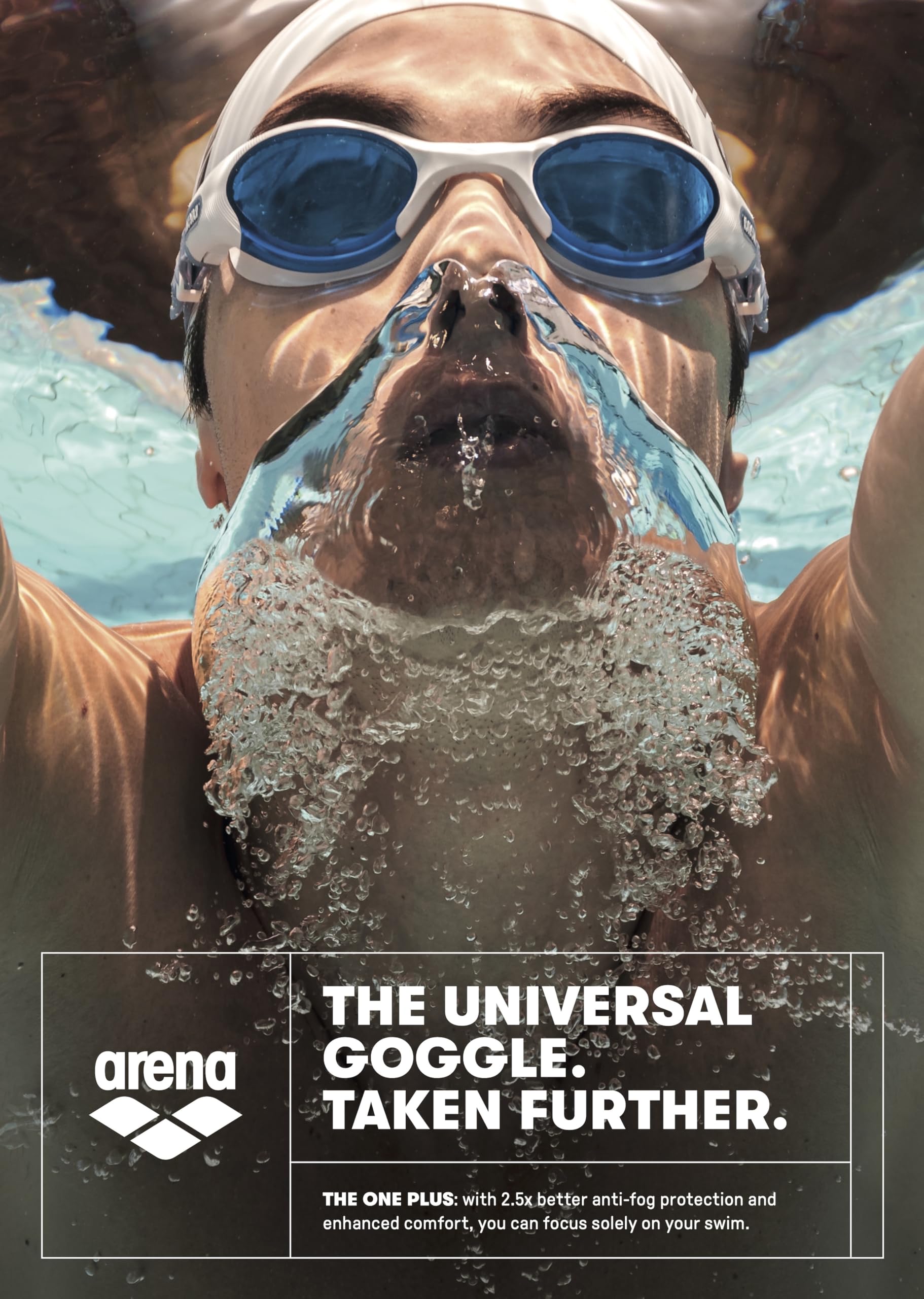 arena-the-one-plus-occhialini-da-nuoto-unisex-con-lenti-scure-anti-appannamento- image 8