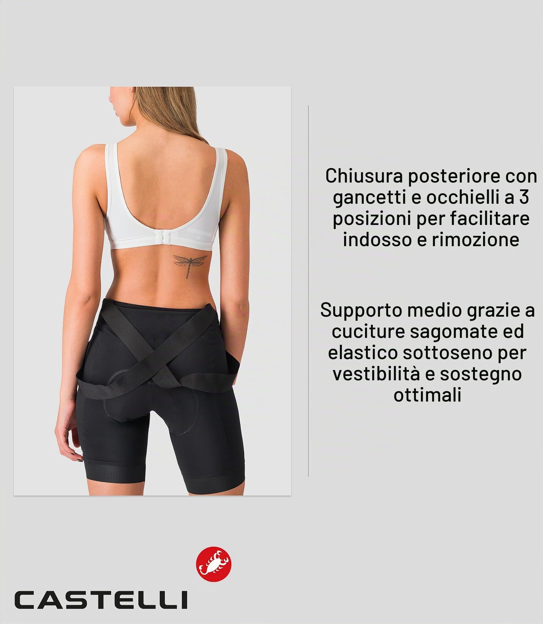 castelli-rosso-corsa-bra-intimo-ciclismo-donna-reggiseno-tecnico image 3