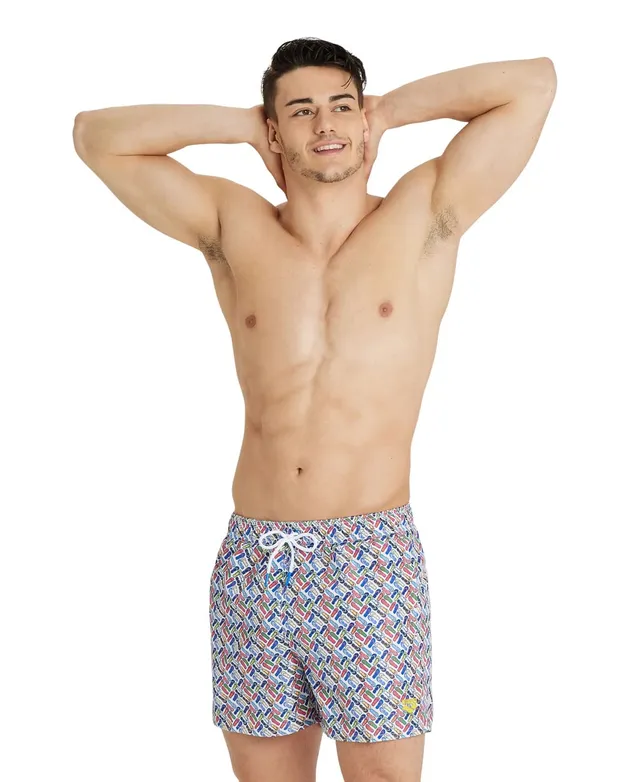arena-allover-costume-uomo-mare-e-piscina-boxer-in-tessuto-riciclato image 1