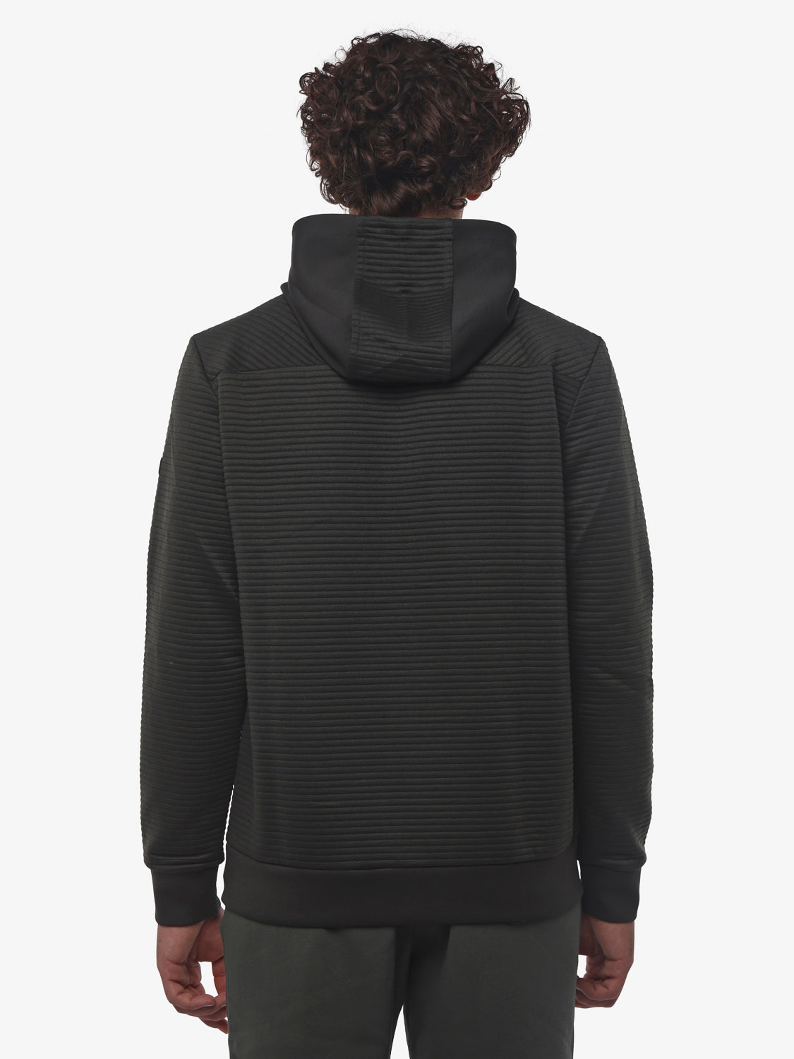 jaked-felpa-volume-con-cappuccio-doppio-tessuto-tasche-con-zip-e-zip-centrale image 5